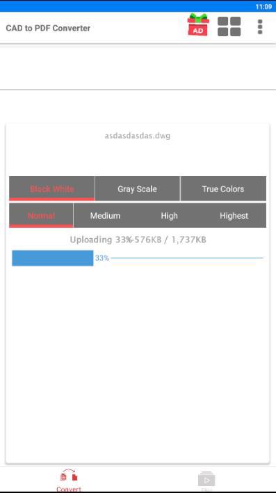 اسکرین شات 2 برنامه CAD to PDF Converter