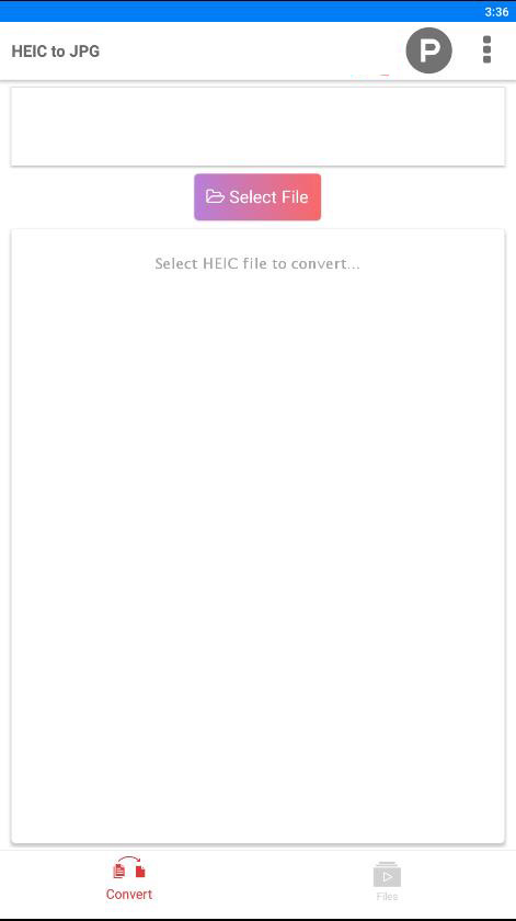 اسکرین شات 2 برنامه Heic to JPG Converter