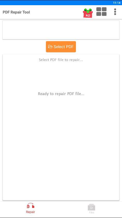 اسکرین شات 1 برنامه PDF repair tool - Repair Pdf
