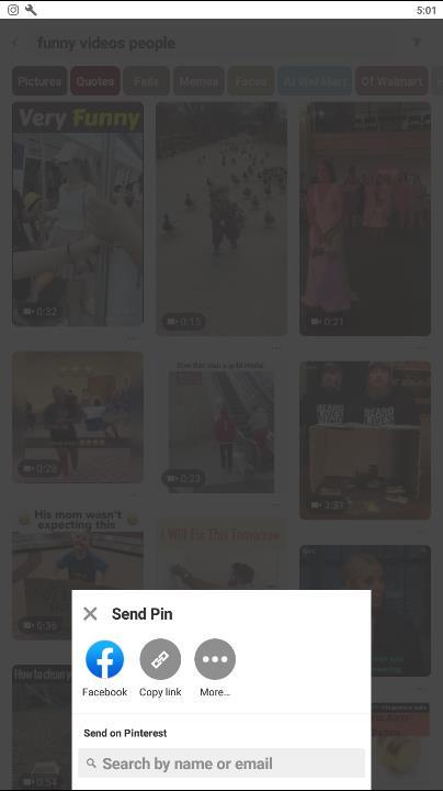 اسکرین شات 1 برنامه Video Downloader for Pinterest