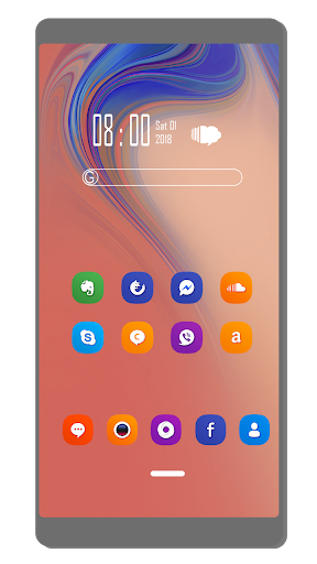 اسکرین شات 2 برنامه Theme for Samsung Galaxy A10