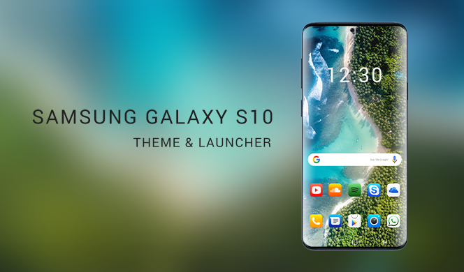 اسکرین شات 2 برنامه Theme for Galaxy S10