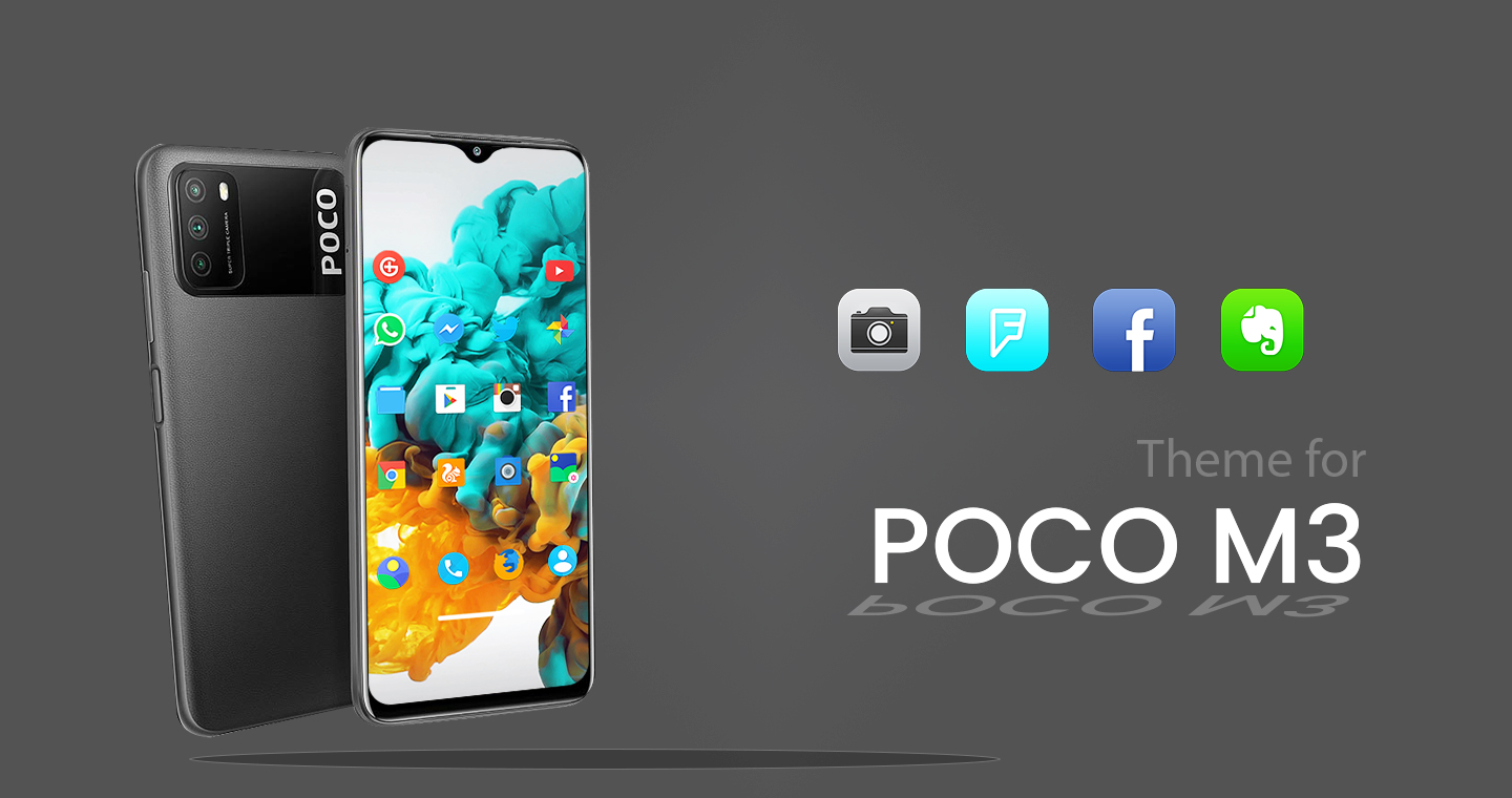 اسکرین شات 1 برنامه Theme for Xiaomi Poco M3