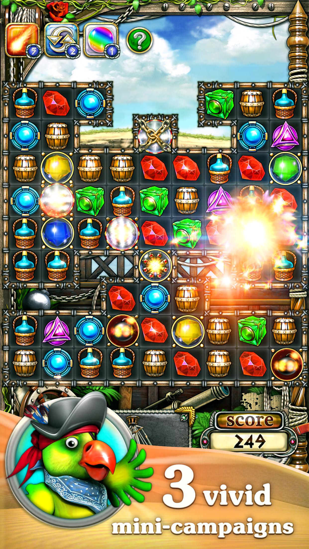 اسکرین شات 2 بازی Jewellust Endless: match 3