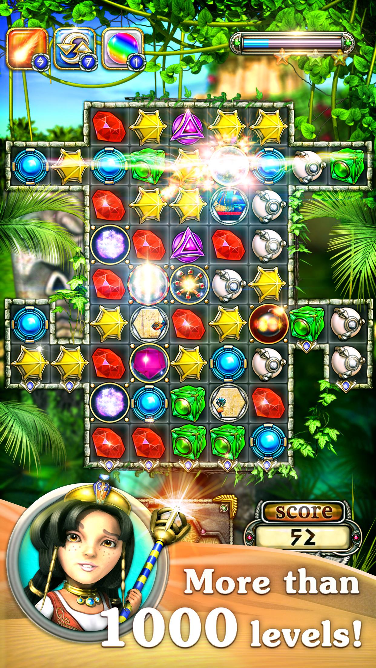 اسکرین شات 1 بازی Jewellust Endless: match 3