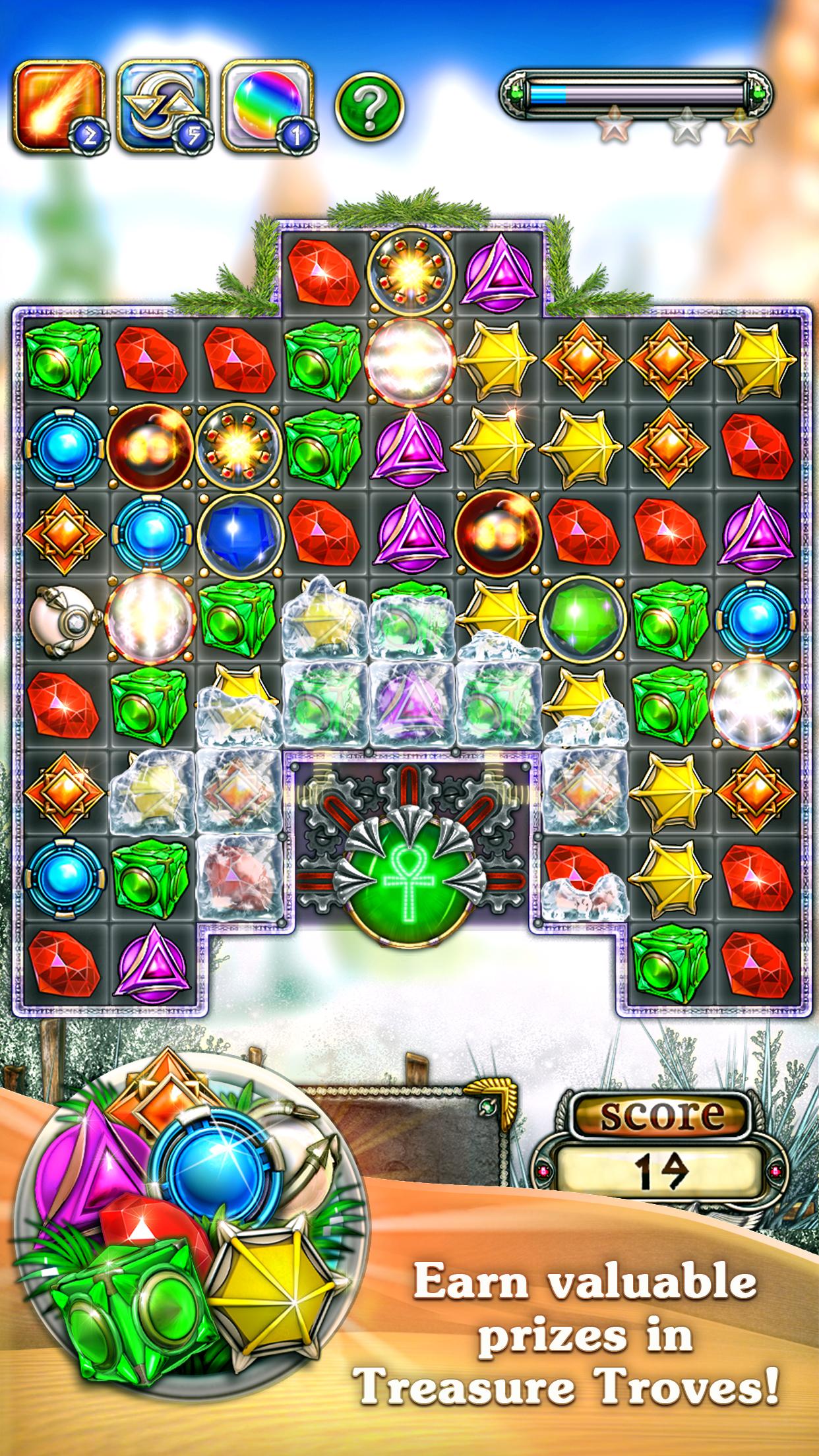 اسکرین شات 5 بازی Jewellust Endless: match 3