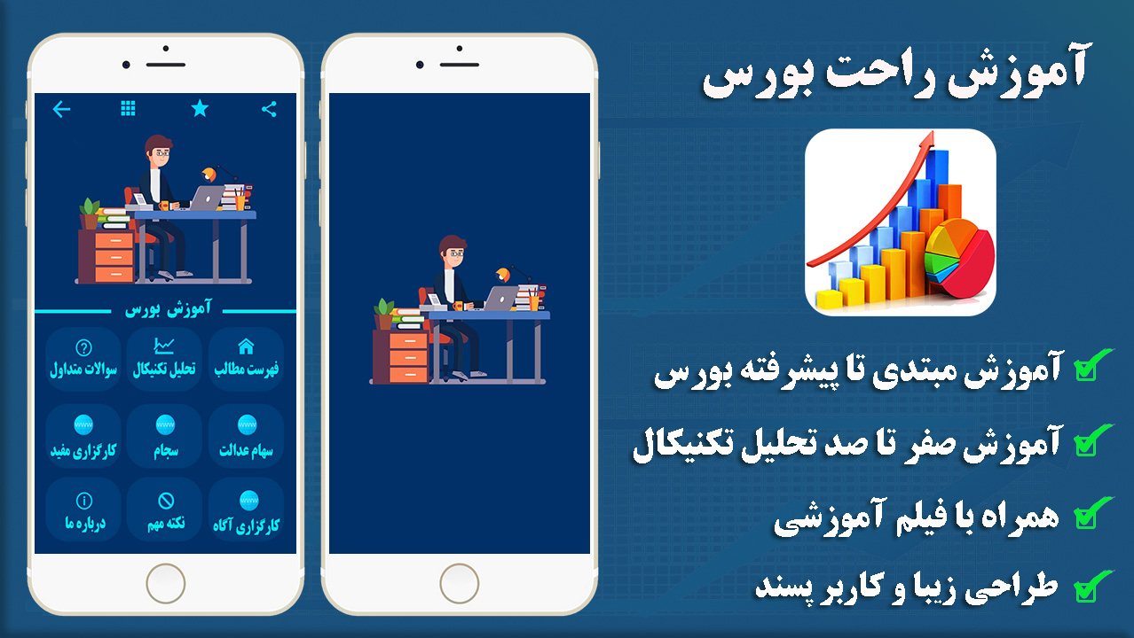 اسکرین شات 1 برنامه آموزش راحت بورس