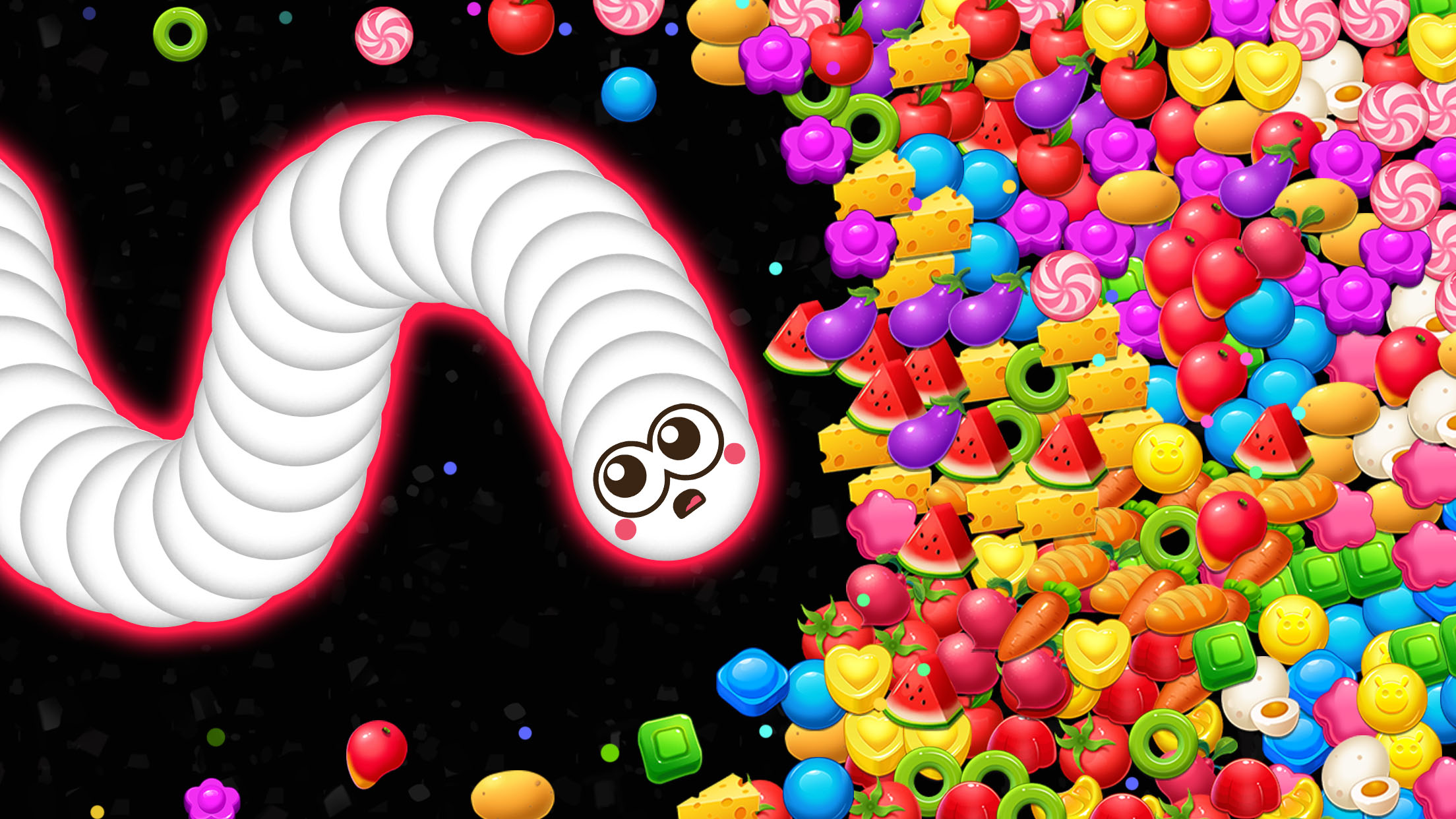 اسکرین شات 4 بازی Snake Race - Snake Game