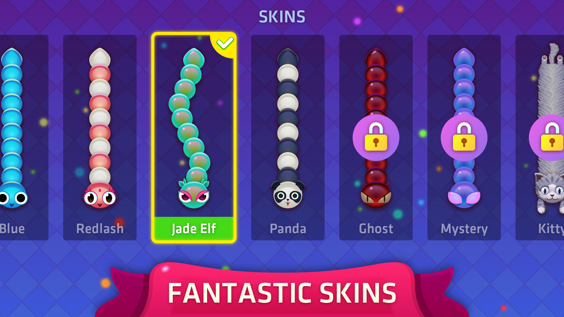 اسکرین شات 3 بازی Snake Battle - Slither Game