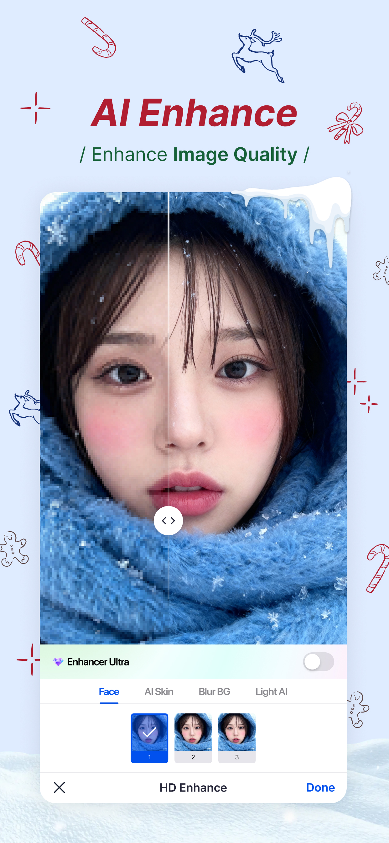 اسکرین شات 5 برنامه SnapEdit - AI photo editor