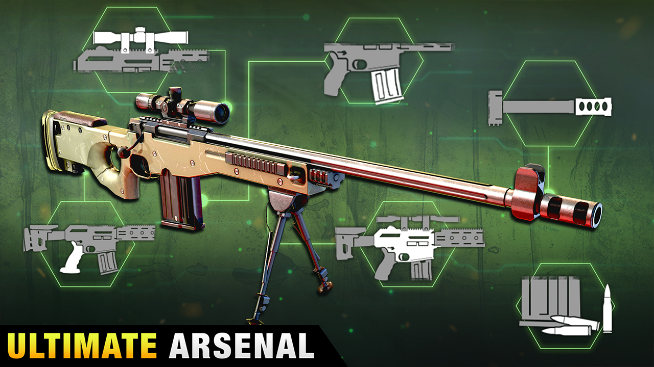 اسکرین شات 2 بازی Sniper Zombies: Offline Games
