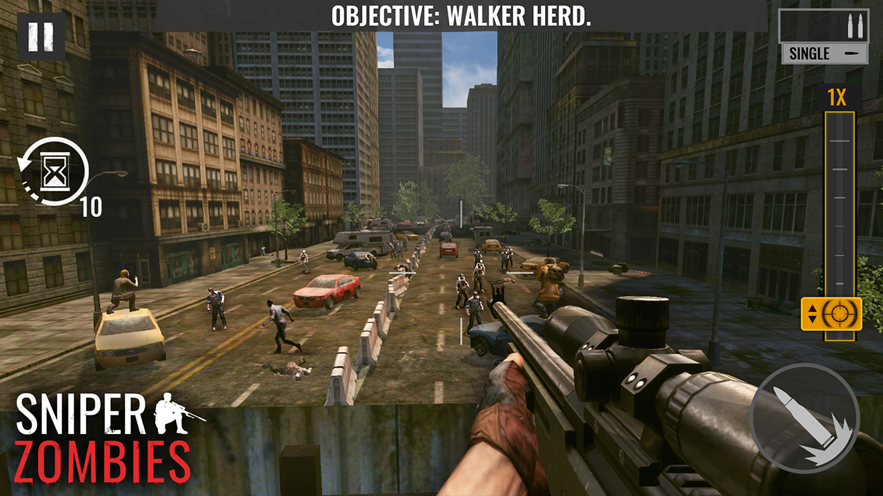 اسکرین شات 5 بازی Sniper Zombies: Offline Games