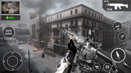 اسکرین شات 3 بازی Call of the WW2 Gun Games: Counter War Strike Duty