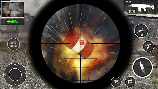 اسکرین شات 6 بازی Call of the WW2 Gun Games: Counter War Strike Duty