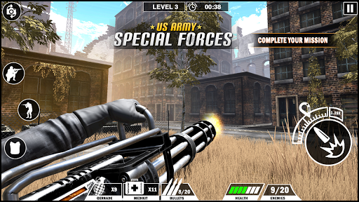 اسکرین شات 3 بازی US Army Special Forces Shooter - Guns Shoot War