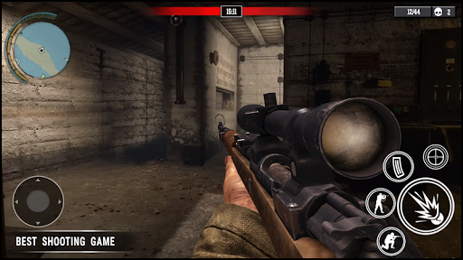 اسکرین شات 1 بازی Call of Critical World War Sniper Strike Duty Game