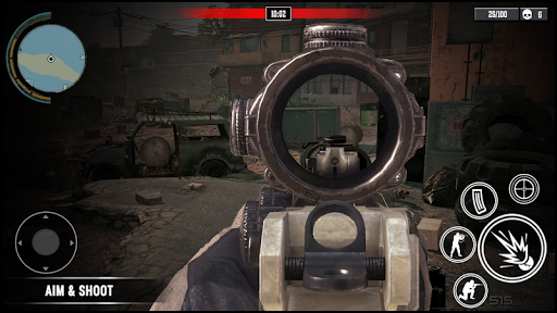 اسکرین شات 5 بازی Call of Critical World War Sniper Strike Duty Game