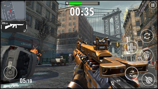 اسکرین شات 7 بازی Call of the army ww2 Sniper: Fire Games war duty