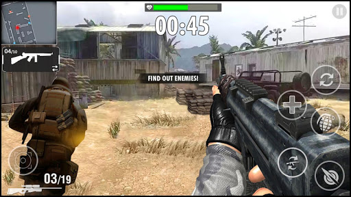 اسکرین شات 3 بازی Call of the army ww2 Sniper: Fire Games war duty