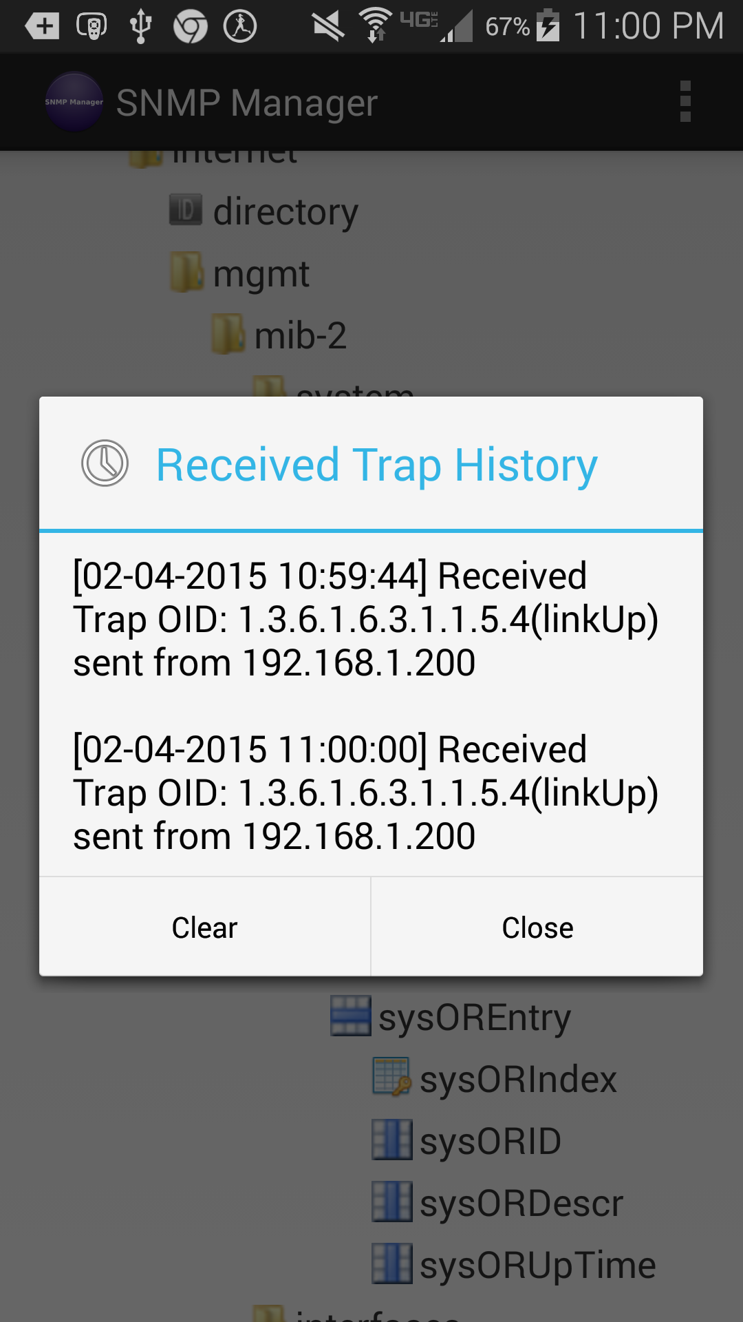 اسکرین شات 6 برنامه MIB Browser + SNMP Manager