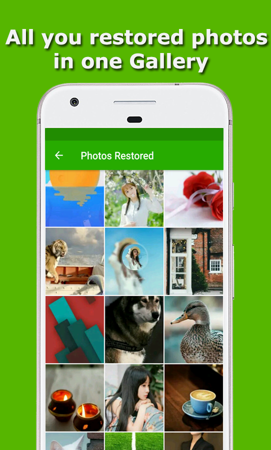 اسکرین شات 3 برنامه Restore Deleted Photos