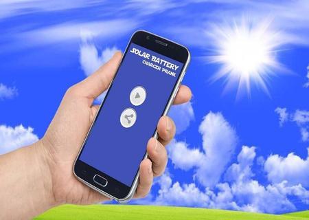 اسکرین شات 6 برنامه Solar Mobile Charger Prank