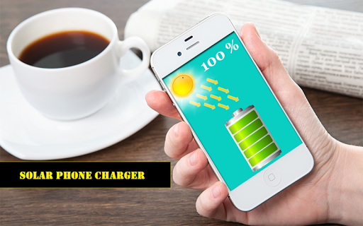 اسکرین شات 1 برنامه Solar Mobile Charger Prank