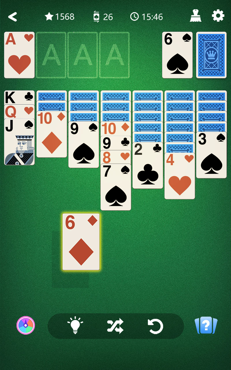 اسکرین شات 1 بازی Solitaire Mania