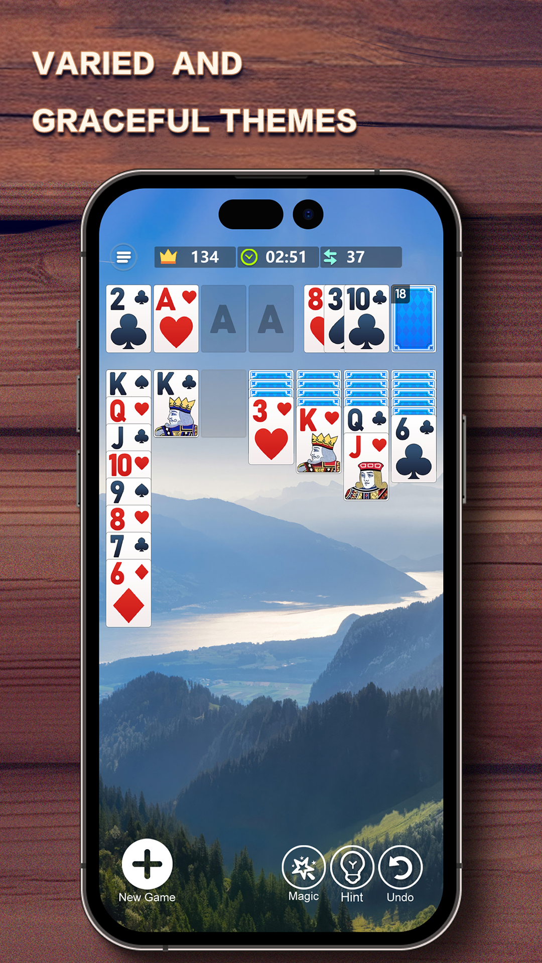 اسکرین شات 3 بازی Solitaire Master!