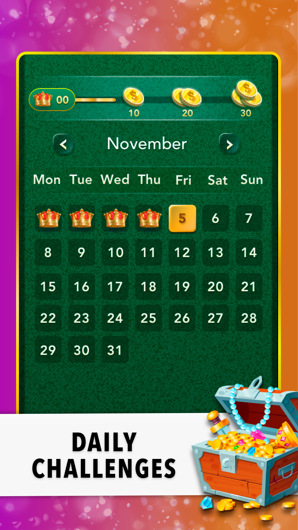 اسکرین شات 3 بازی Solitaire - Patience Card Game