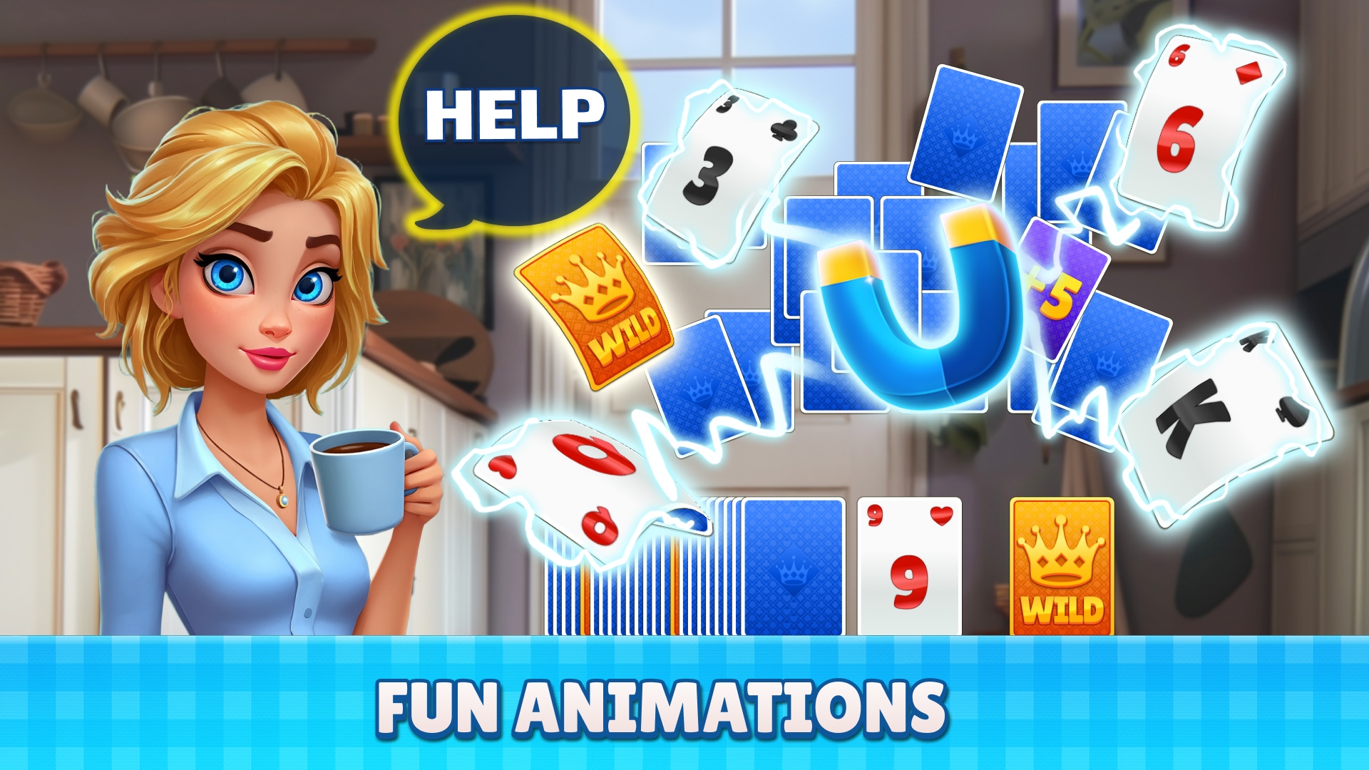 اسکرین شات 2 بازی Solitaire TriPeaks Idle Farm