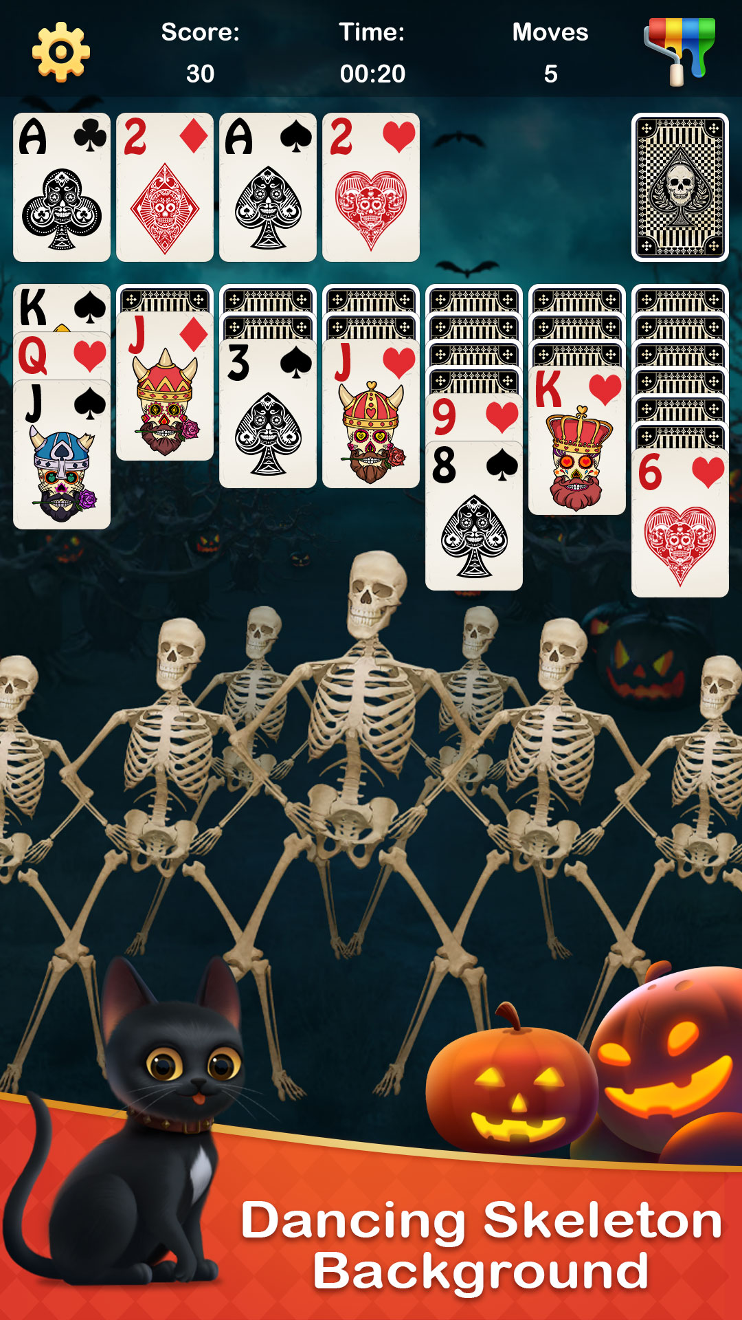 اسکرین شات 5 بازی Solitaire Jigsaw Puzzle