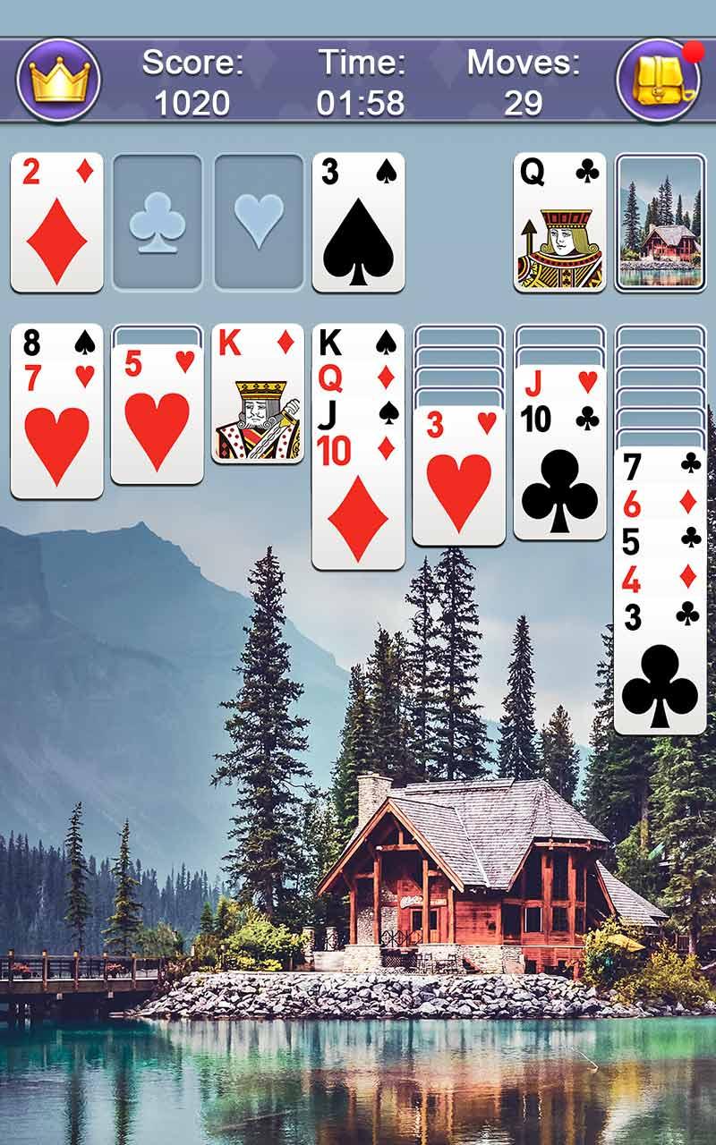 اسکرین شات 2 بازی Solitaire