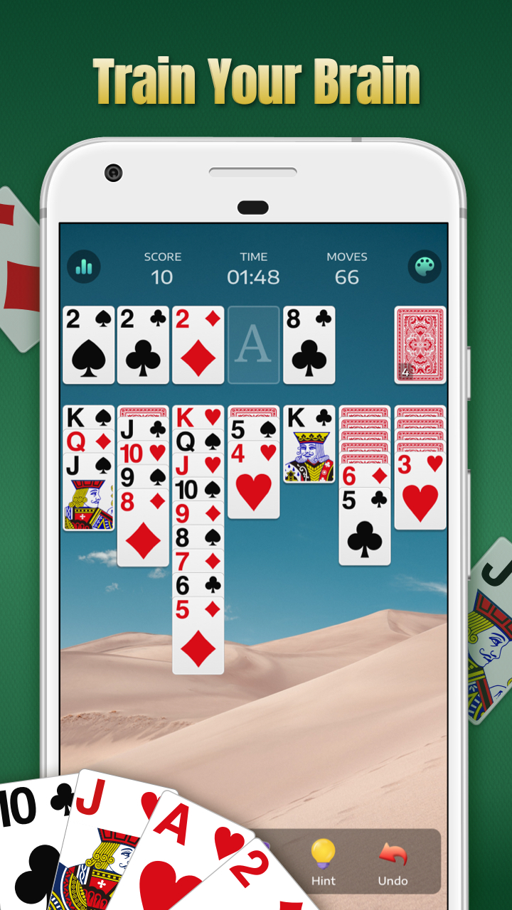 اسکرین شات 5 بازی Solitaire - Classic Card Games