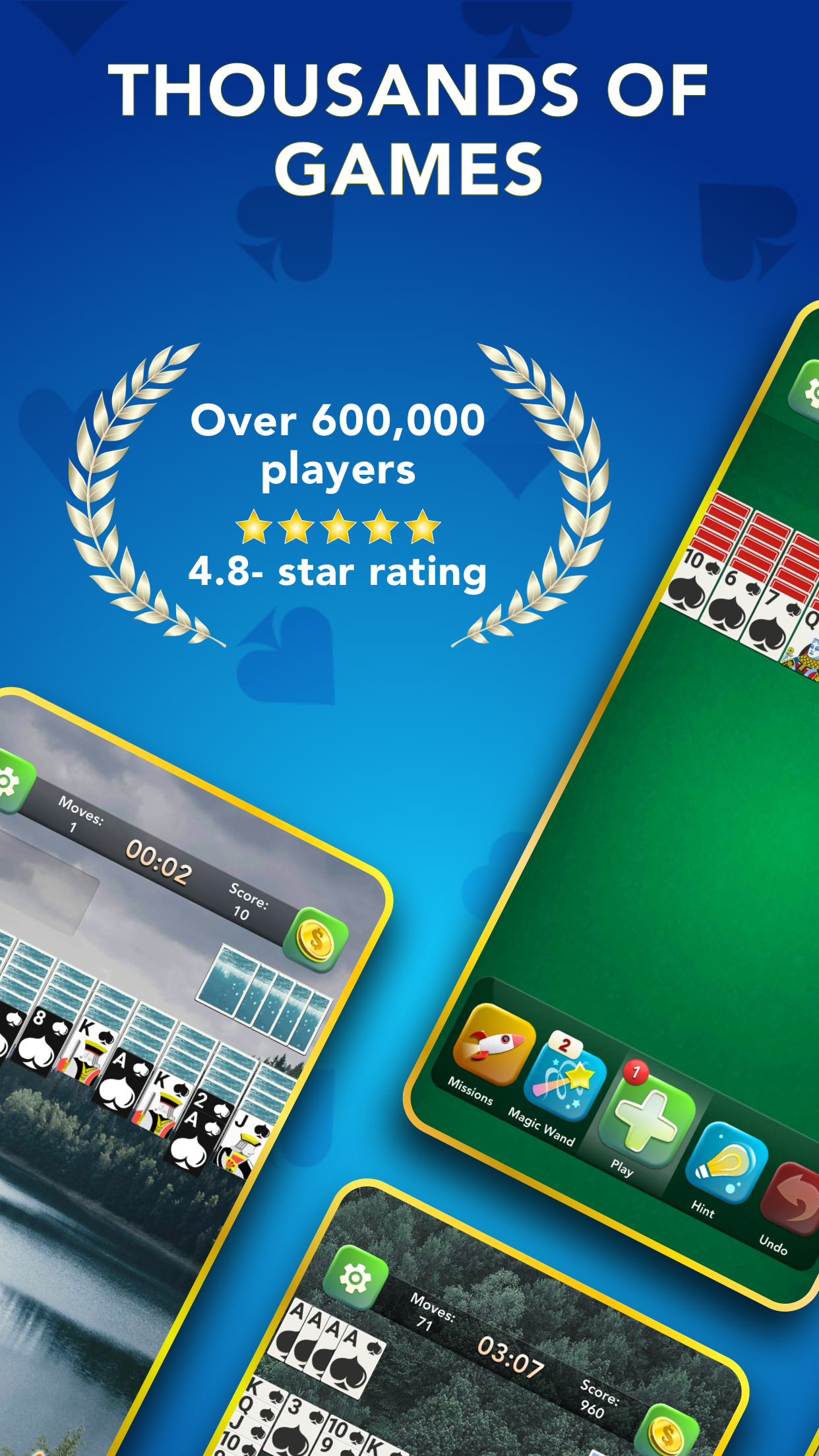 اسکرین شات 2 بازی Spider Solitaire Card Game