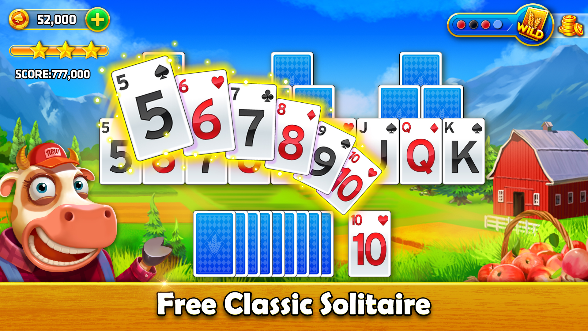 اسکرین شات 6 بازی Solitaire Tripeaks - Farm Trip