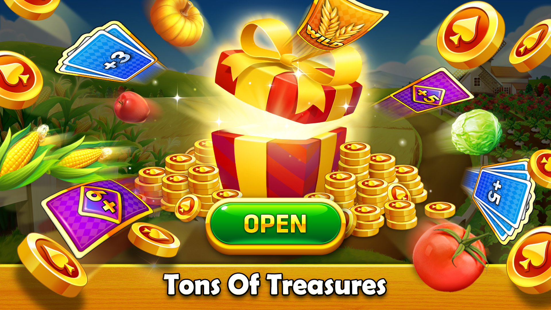 اسکرین شات 3 بازی Solitaire Tripeaks - Farm Trip