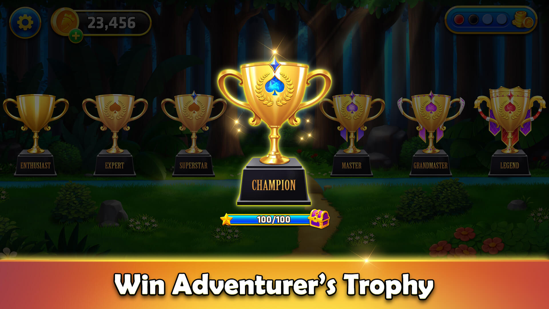 اسکرین شات 5 بازی Tripeaks Solitaire - Home Town