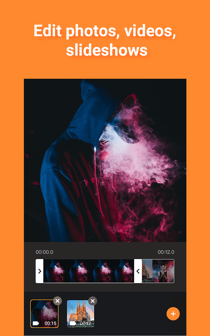 اسکرین شات 1 برنامه Video Editor Music Video Maker