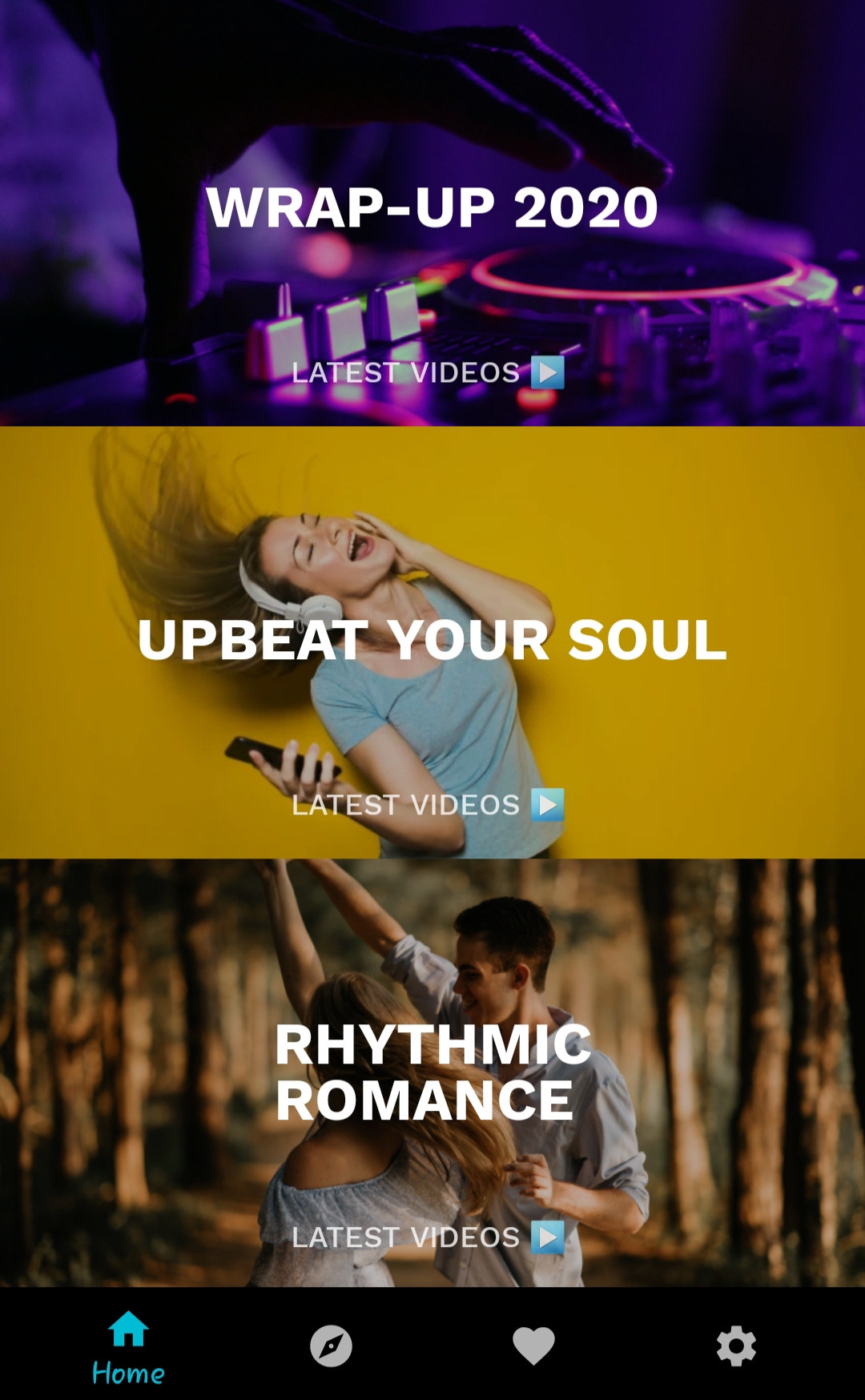 اسکرین شات 4 برنامه Music Video App