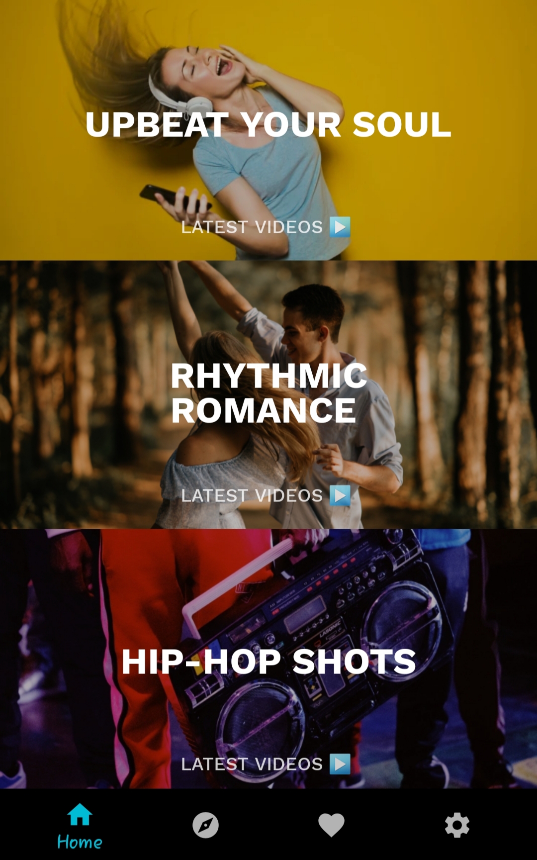 اسکرین شات 6 برنامه Music Video App