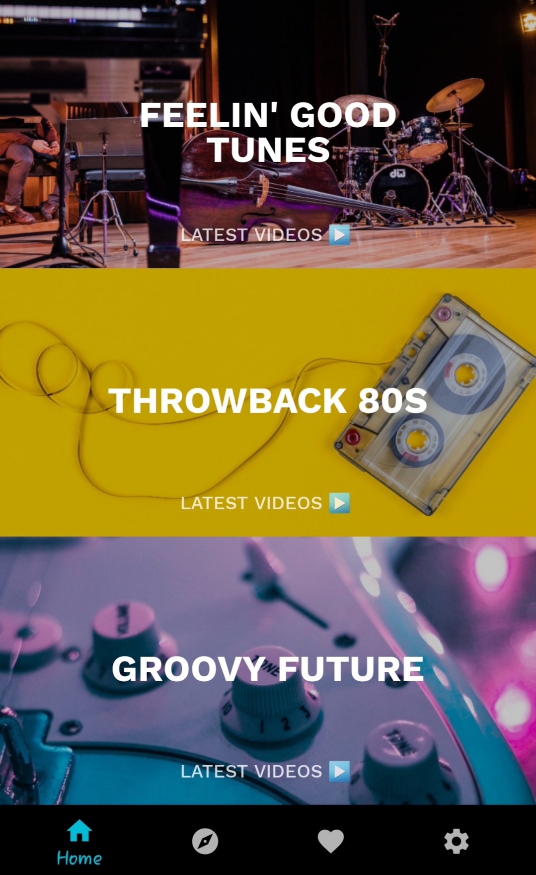 اسکرین شات 5 برنامه Music Video App