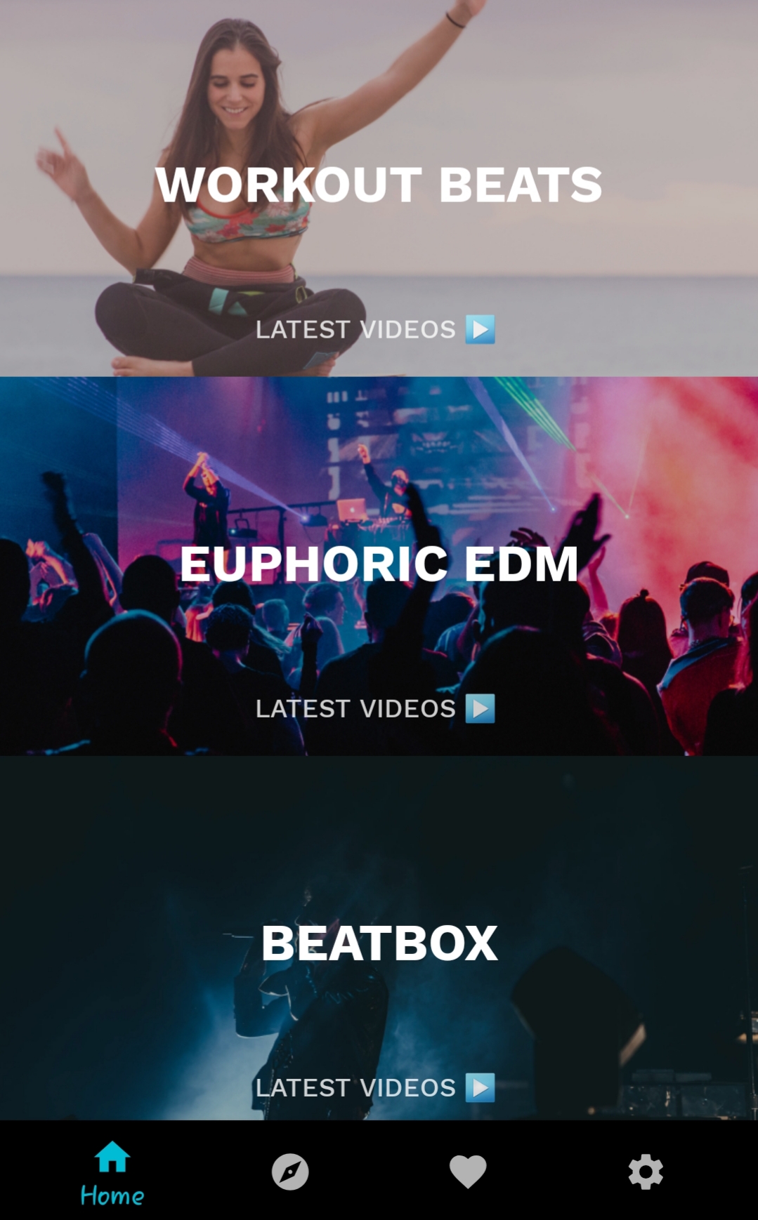 اسکرین شات 3 برنامه Music Video App