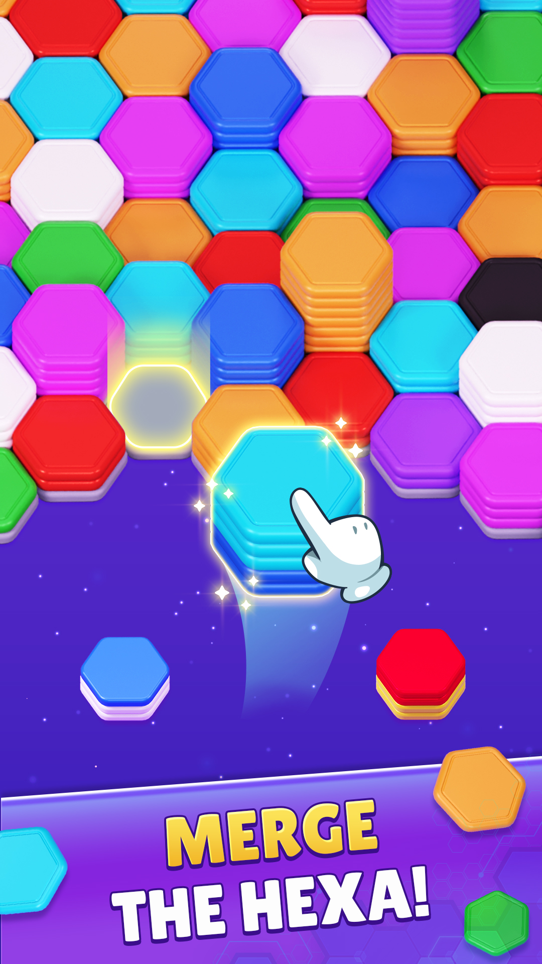اسکرین شات 3 بازی Color Hexa Sort Puzzle Game