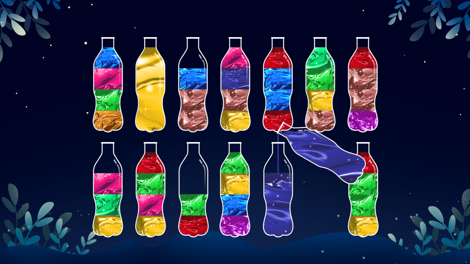 اسکرین شات 8 بازی Water Sort - Color Puzzle Game