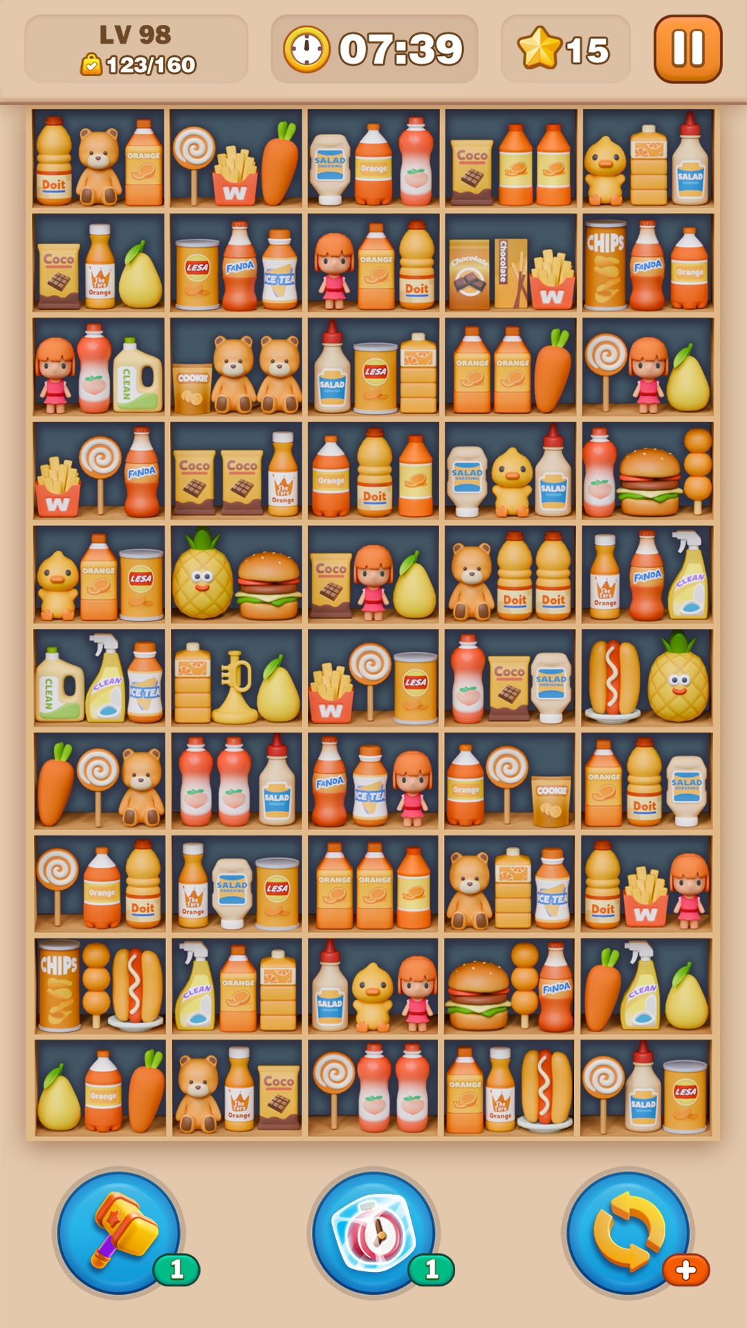 اسکرین شات 3 بازی Goods Puzzle: 3D Sorting Games