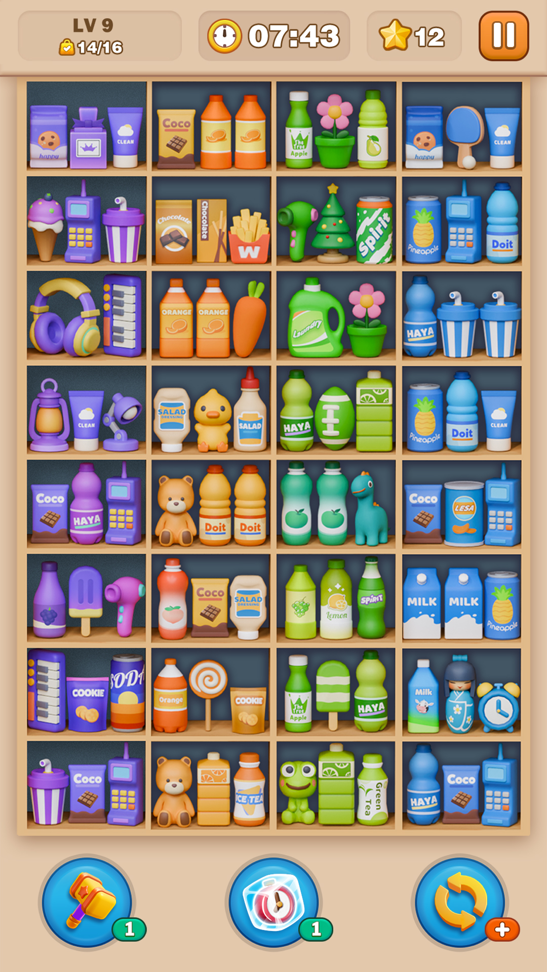 اسکرین شات 4 بازی Goods Puzzle: 3D Sorting Games