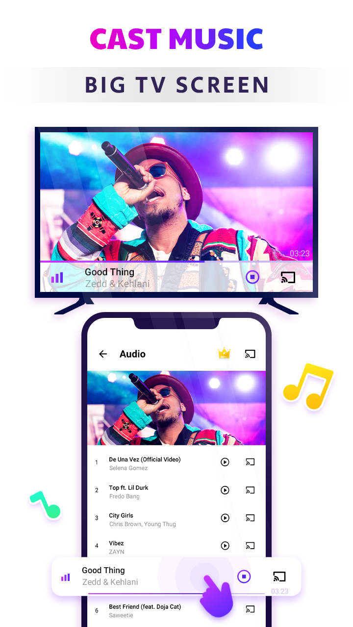 اسکرین شات 7 برنامه TV Cast: Chromecast & Miracast