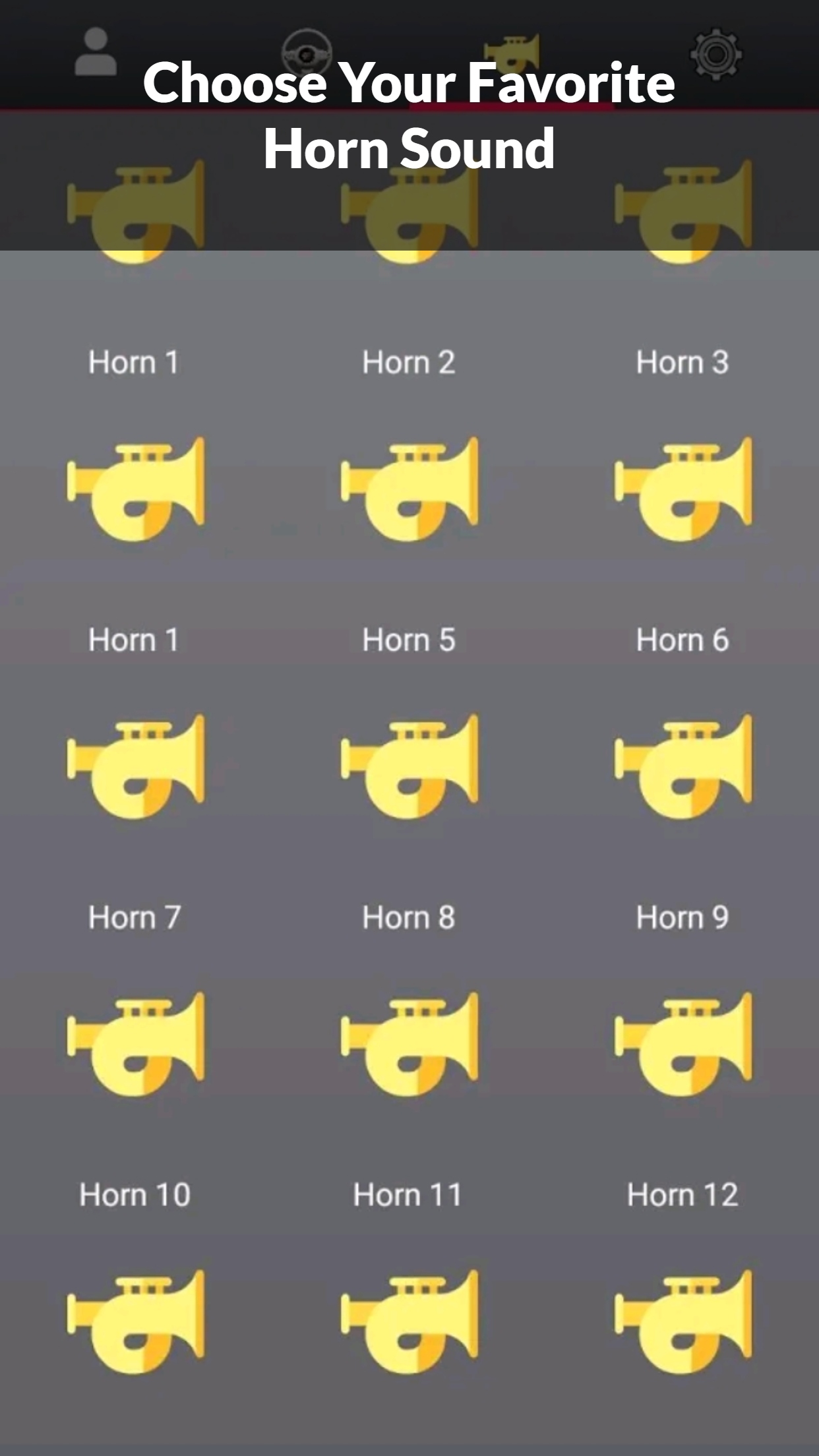 اسکرین شات 3 برنامه Car Horn Simulator