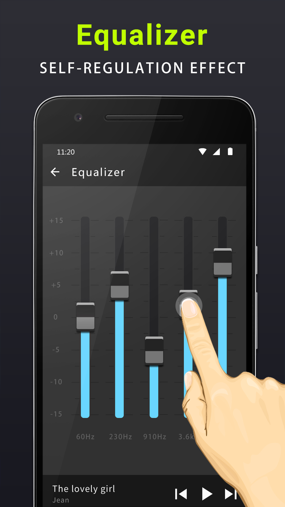 اسکرین شات 3 برنامه Music Equalizer & Bass Booster